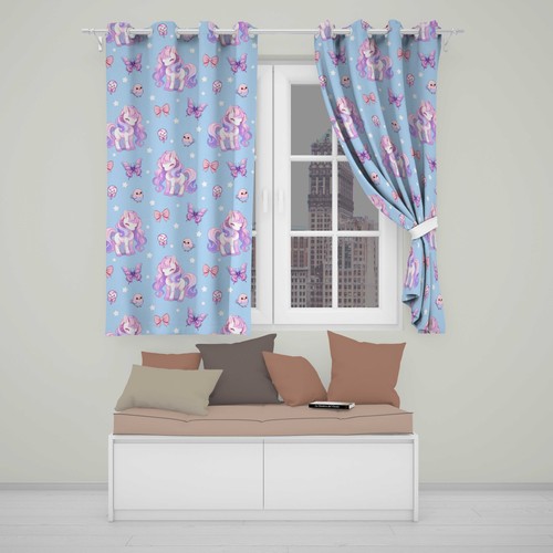 Blackout eyelet curtains - eyelet, cute