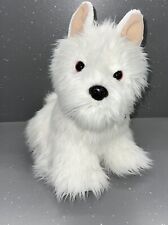 Retro Keel Large White Westie West Highland Terrier Dog Puppy Gift 12” Soft Toy