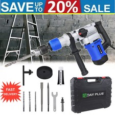 2500W Electric Demolition Hammer Drill Concrete Breaker Chisels Hammer TOOL 220V