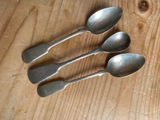 EPNS Three mixed Teaspoons.