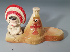 Fairway Indian Teepee Salt Shaker & Toothpick Holder