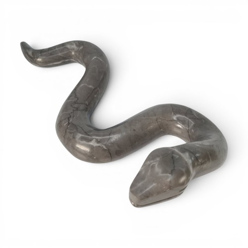 Vintage soapstone snake - vintage,