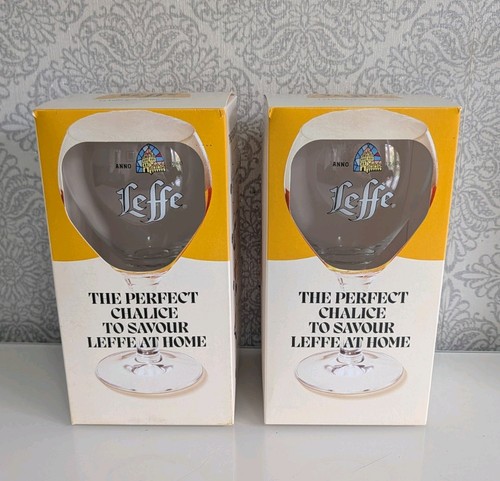 Unused boxed pair leffe - ,