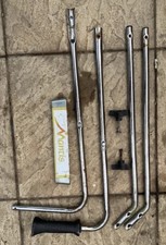 Mantis Tiller Chrome Full set of folding Handles/Grip 2 & 4 Stroke Models