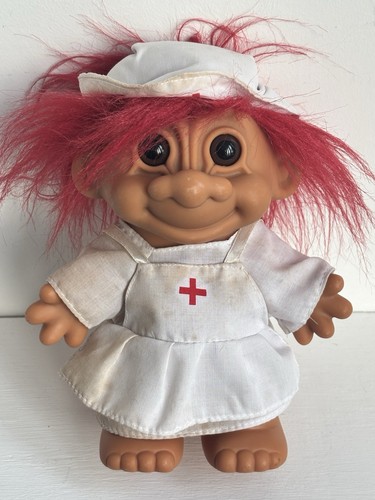 Russ troll nurse toy figure - russ,