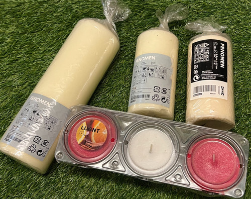 255 hours ikea candles - of,