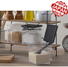 2xCondiment Storage Pot Spoon