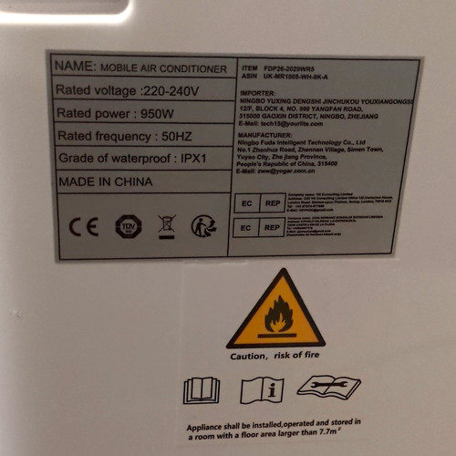 9000btu mobile air conditioner - 9000btu,