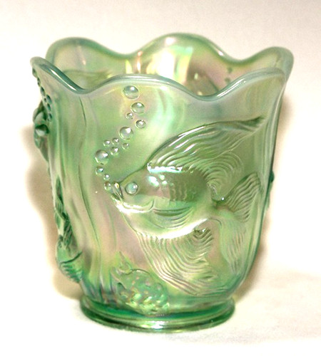 Fenton art glass atlantis - glass, vase