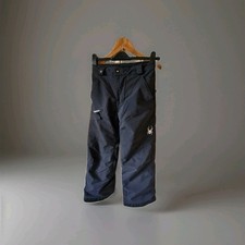 Spyder SALOPETTES 13 YRS BLACK Waterproof Used Good Condition
