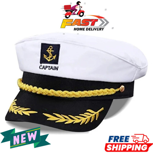 Navy captain hat skipper yacht - hat,