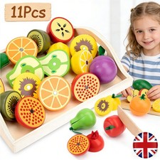 Wooden Cutting Fruits Food