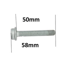 Cylinder screw with internal