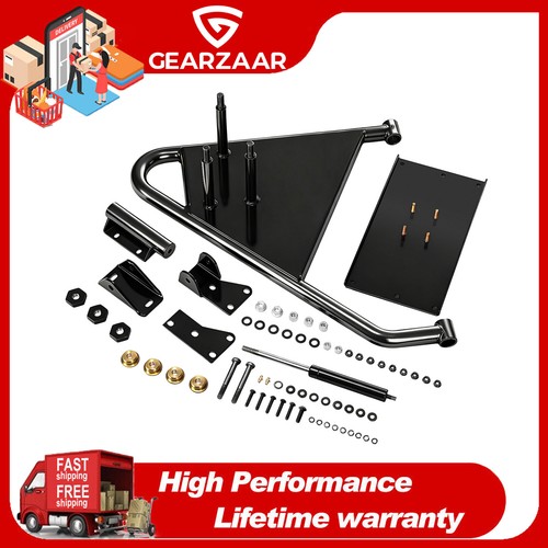 Black rear tailgate - swing, away