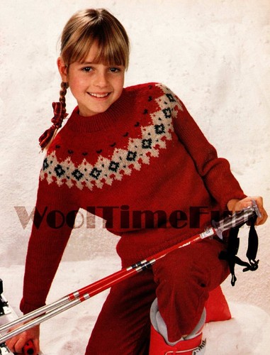 Knitting pattern children - knitting, children's