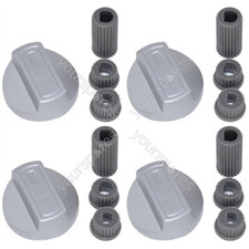 Universal chrome oven knob - universal,