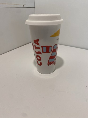 Costa coffee ceramic snowman - coffee,