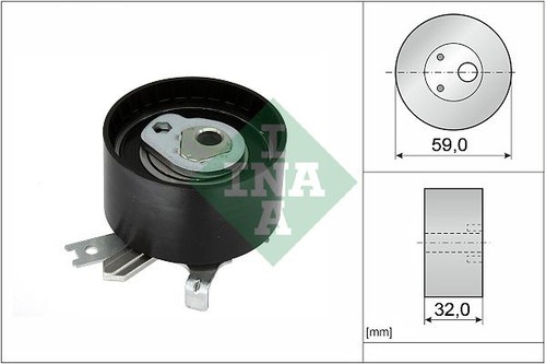 531090610 tensioner pulley - 531090610,