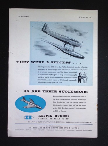 Original 1953 advert - 1953, kelvin