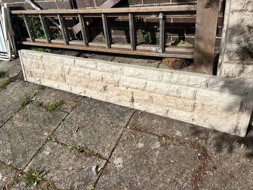 Concrete patterned garden - concrete,