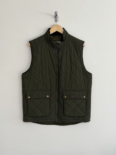 Barbour gilet green quilted - barbour,
