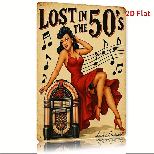 Vintage retro 1950s - vintage, metal