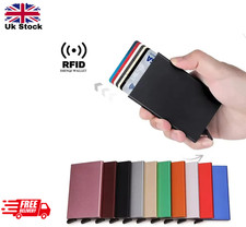 RFID Smart Wallet Metal Slim