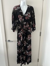 ZARA FLORAL PRINT JUMPSUIT -