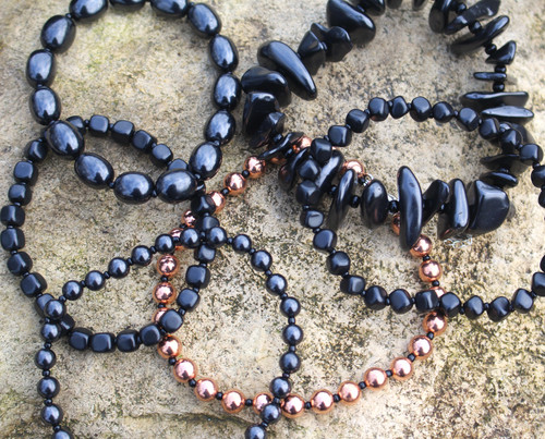 Shungite bead bracelets - bead, bracelets-