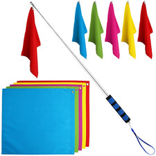 5PCS Horse Training Flags with