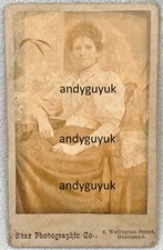 CDV RARE GRAVESEND STAR