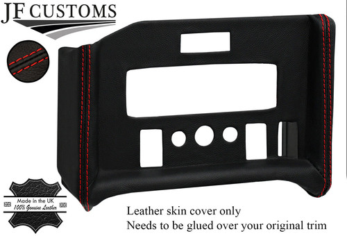 Red stitching centre console - centre,