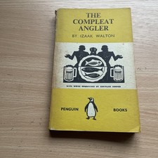 Izaak Walton The Compleat Angler Vintage Penguin Paperback 238 1st Edition 1939