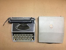 Vintage Imperial Mercury Manual Portable Typewriter, New Ribbon, Case, GWO