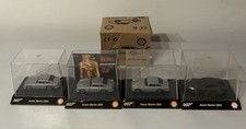 4× Shell James Bond Aston Martin DB5/S 1:64 Scale Collectible Cars