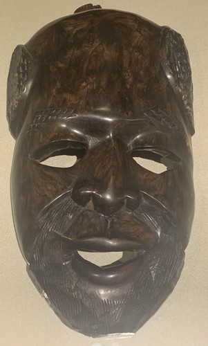 Vintage wood carved - vintage, mask
