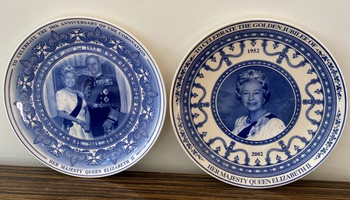 Two blue white wedgwood - white,