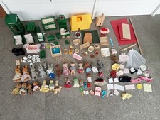 Sylvanian Families Preloved Mixed Figures Furniture Accessories Bundle Job Lot