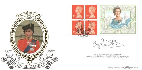 Benham cover signed by - cover,