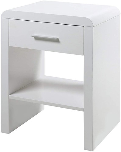 New gloss white - white, wood