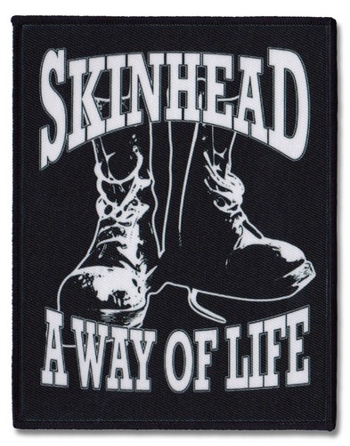 Skinhead sew patch way of - skinhead,