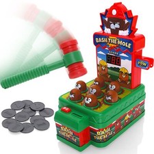 Tevo Whack Arcade Game - A Mole Bashing Kids Board Game Childrens Wack Toy