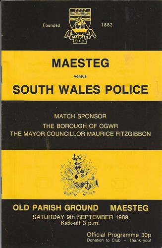 Maesteg south wales police - wales,