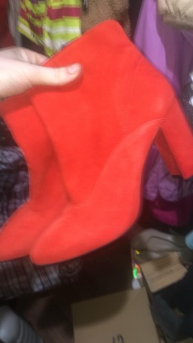 Bnwot ted muffy red - bnwot, boots