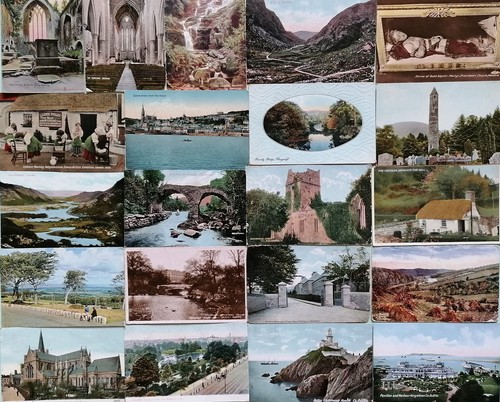 Topographical postcards - topographical,