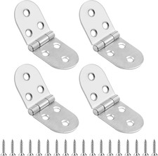 4 Pcs Folding Flip Top Hinges