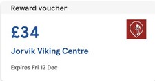 £34 Tesco Jorvik Centre Voucher