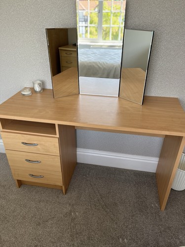 Beech effect drawer - desk, /