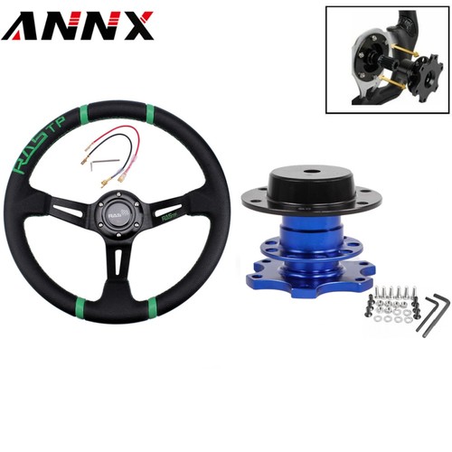 Black deep dish drifting - 14",