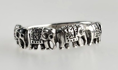 Sterling silver elephant - sterling,